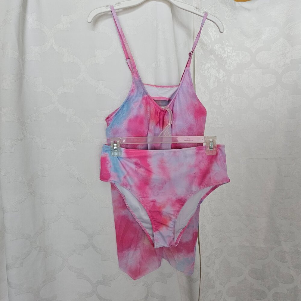 *Vibrant Tie-Dye Swimsuit- Two-Piece Set* New With Tag